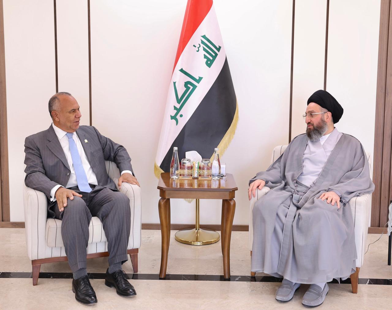 Embajador en Bagdad expone al Líder del Movimiento de la Sabiduría la verdad de Venezuela 