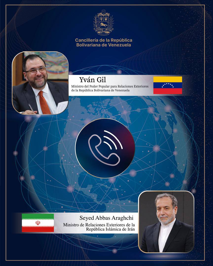 Venezuela reitera respaldo a Irán en el desarrollo de su programa nuclear