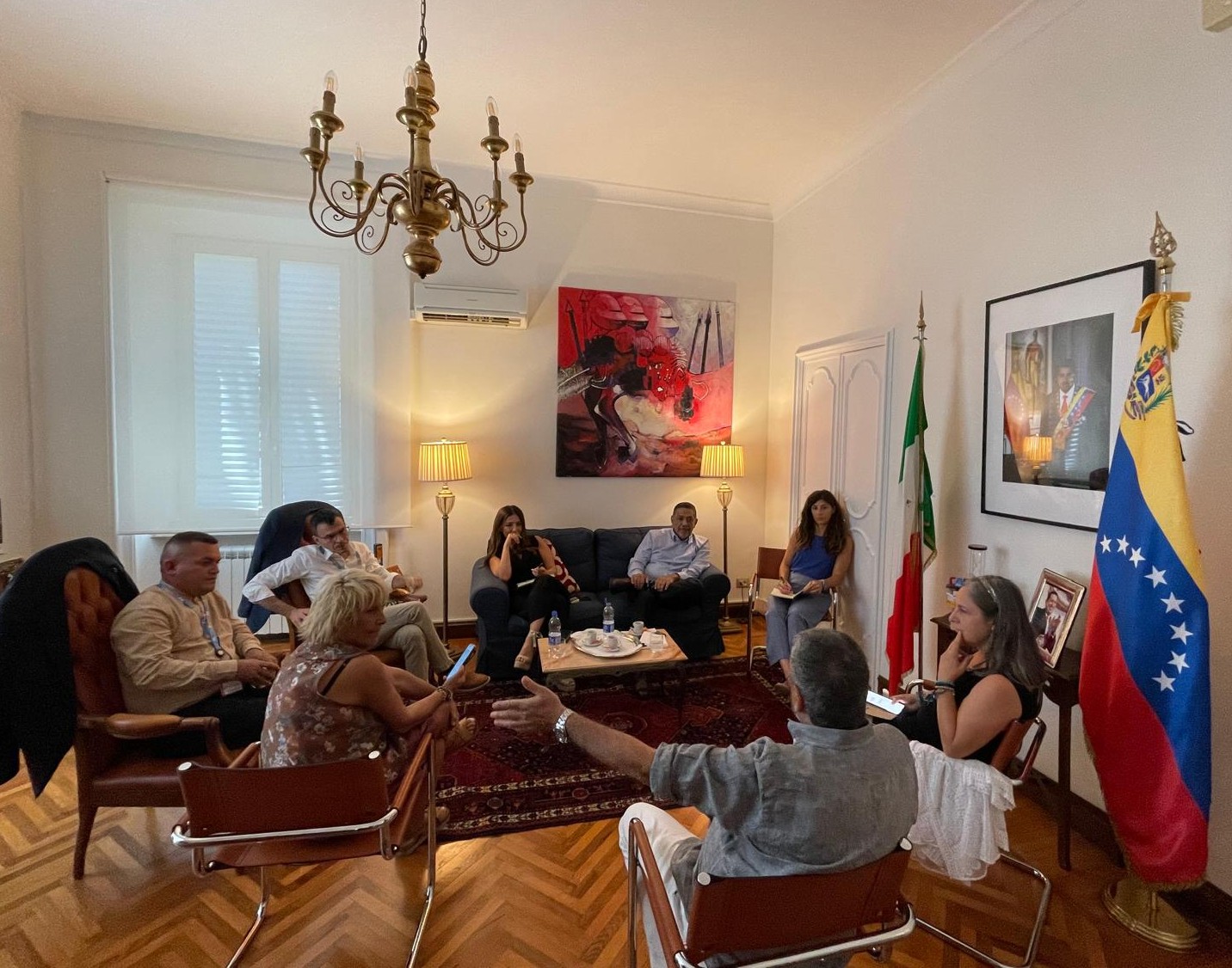 Venezuela presenta a medios italianos sus logros en materia alimentaria y respuesta ante el bloqueo económico