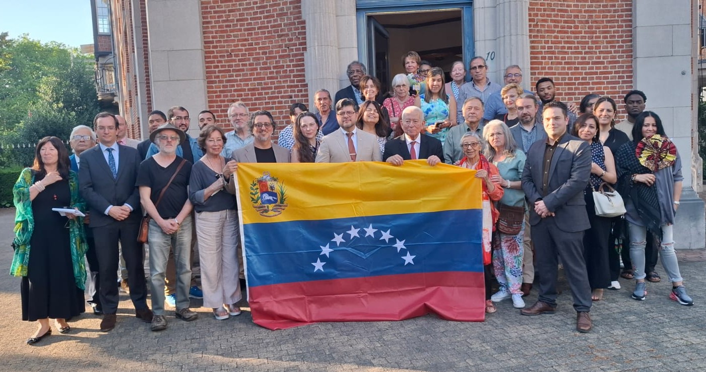 Venezuela celebra su independencia en el corazón de Bruselas