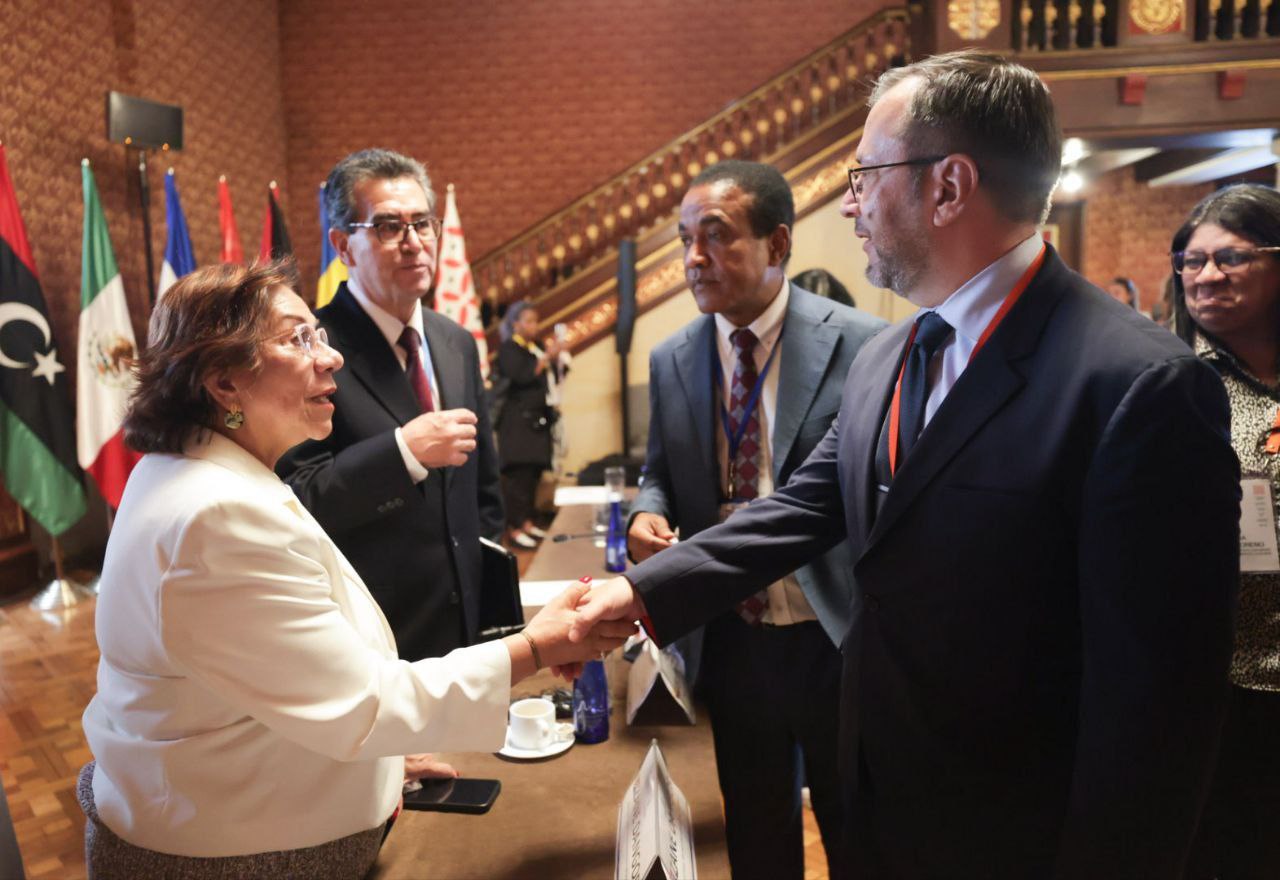 Canciller Yván Gil llega a Colombia para participar en la Reunión Ministerial Especial de Emergencia