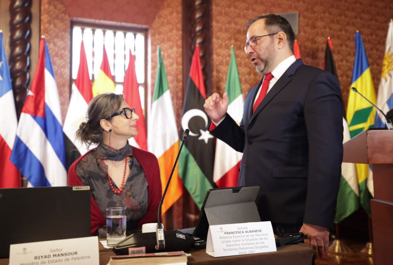 Canciller Yván Gil acerca de Francesca Albanese: voz valiente que ha denunciado el genocidio en Gaza