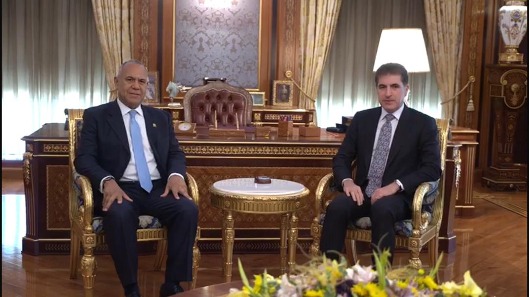 Embajador en Bagdad presenta al Presidente del Gobierno Regional del Kurdistán iniciativa de Cumbre por la Paz