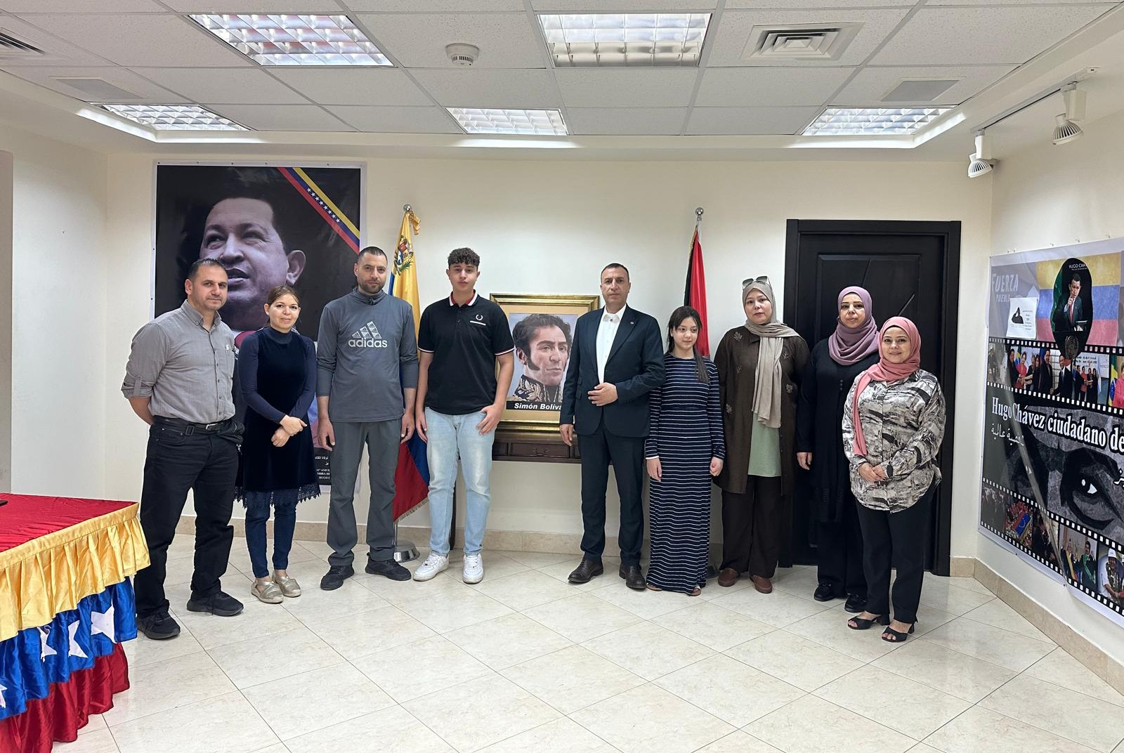 Embajada de Venezuela en Palestina celebra 214 aniversario de la Independencia