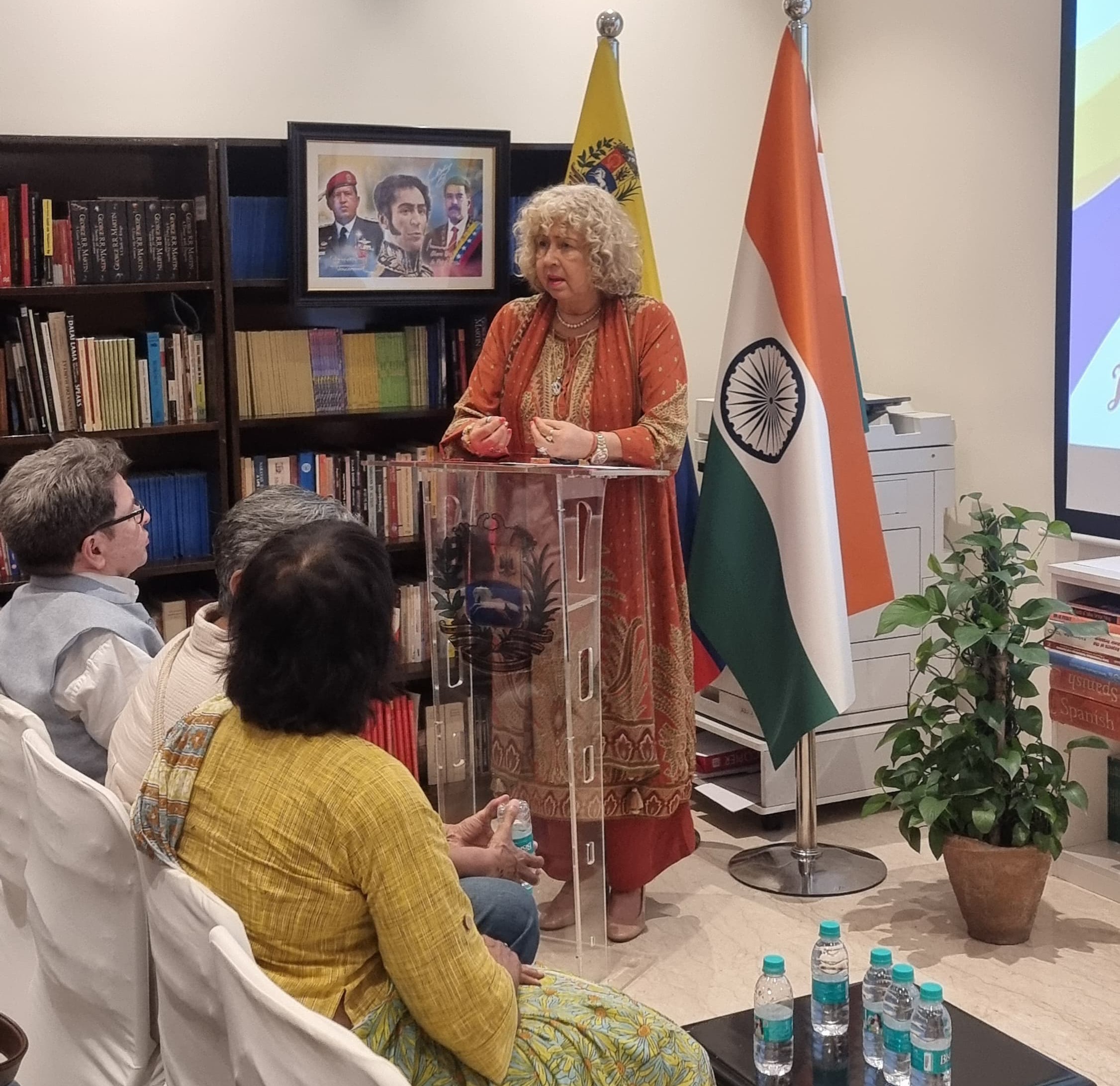 "Alí Primera" se exhibe en Nueva Delhi en celebración del aniversario de la independencia