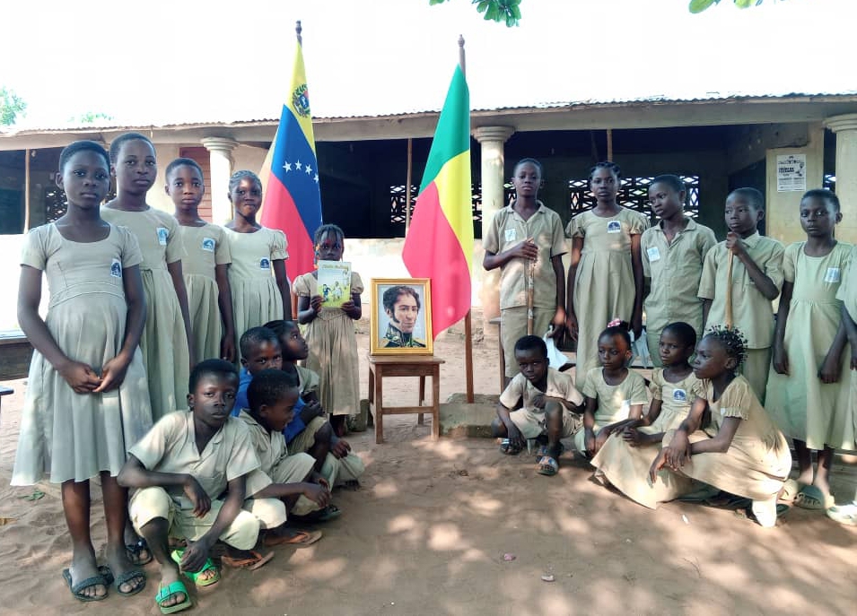 En Benín celebran 242 años del natalicio del Libertador Simón Bolívar