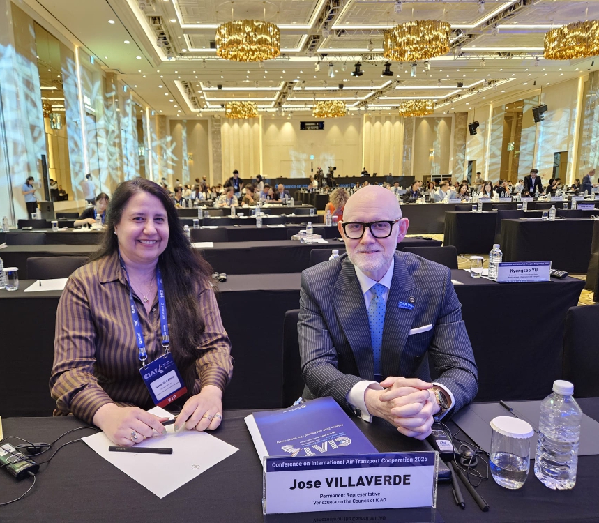 Venezuela presente en Conferencia sobre cooperación internacional en transporte aéreo en Incheon