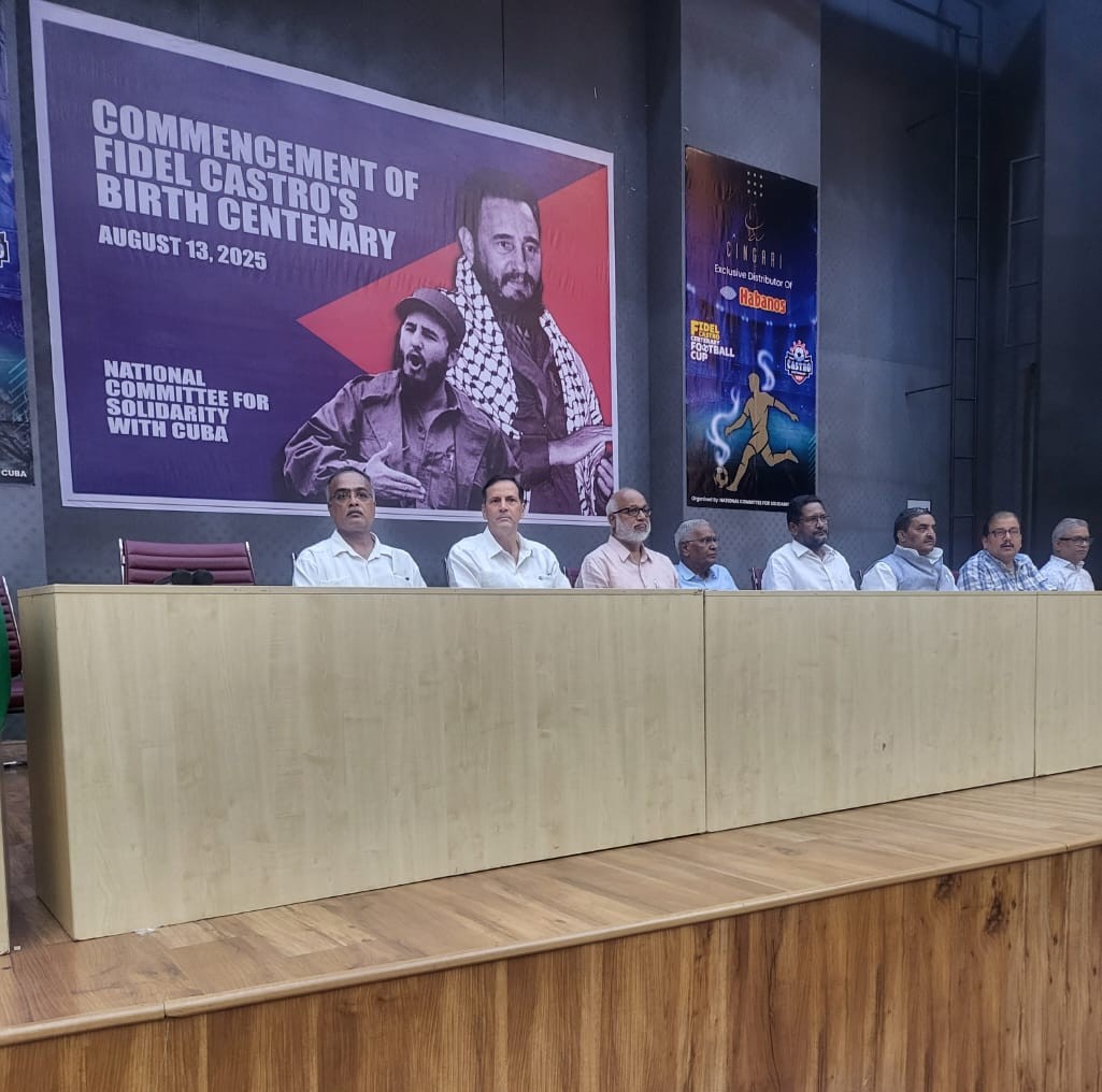 Embajadas de Venezuela y Cuba en la India conmemoran natalicio del Comandante Fidel Castro