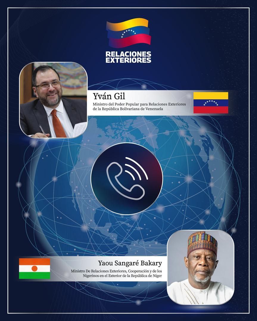 Venezuela y Níger avanzan en diseño de una agenda concreta de cooperación
