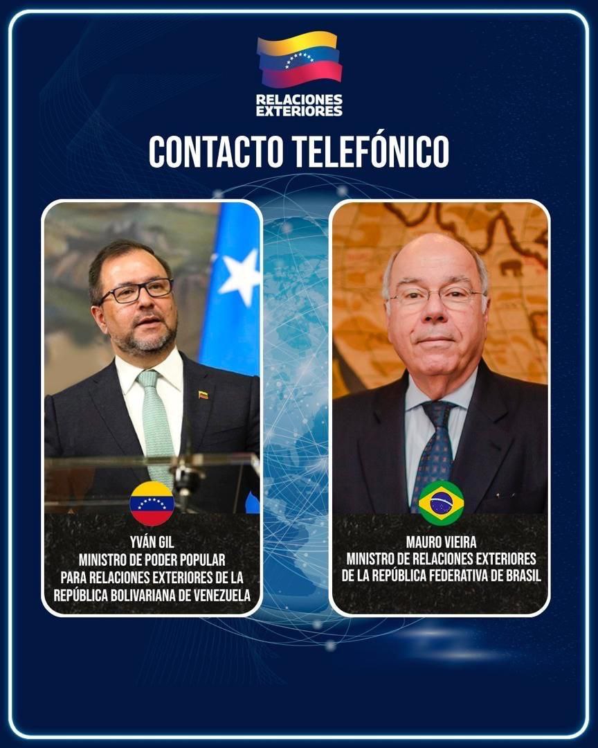Venezuela denuncia ante Brasil violación de Zona de Paz por buques militares en aguas del Caribe