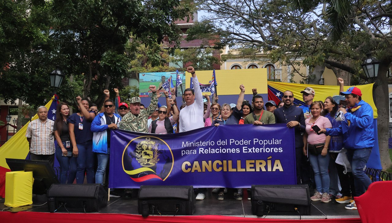 Cancillería acompañó en Caracas Jornada Internacional de Solidaridad con Venezuela
