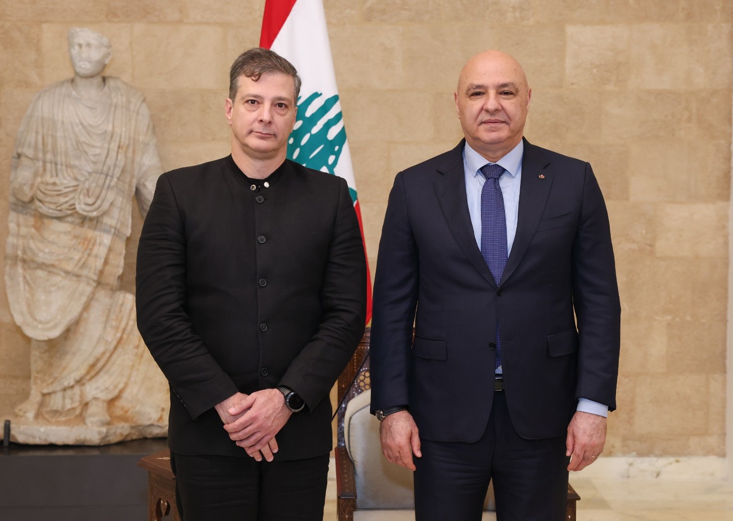 Embajador Biomorgi entrega Cartas Credenciales ante la República Libanesa