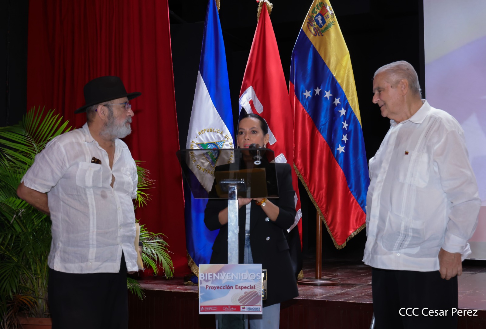 Nicaragua y Venezuela rinden tributo a Alí Primera en la Cinemateca Nacional