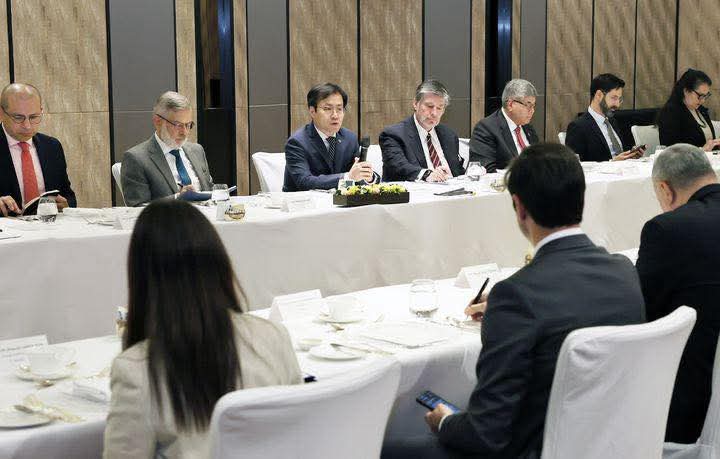Venezuela presente en reunión con nuevo Ministro de Comercio, Industria y Energía de la República de Corea