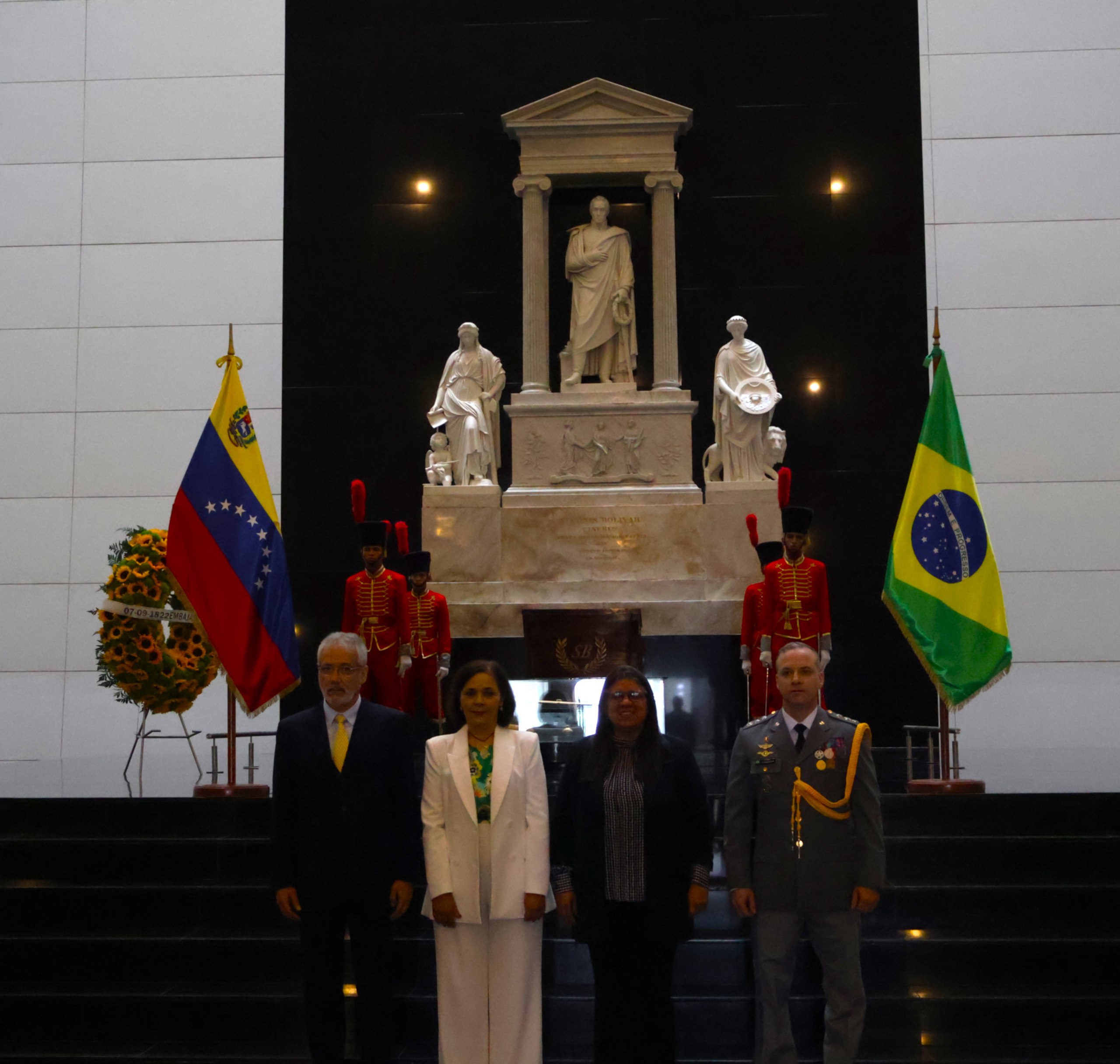Venezuela y Brasil ratifican lazos de hermandad ante el Libertador Simón Bolívar
