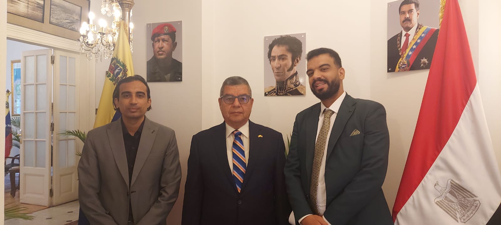 Embajador de Venezuela en Egipto denuncia campaña de desinformación y agresiones de EEUU