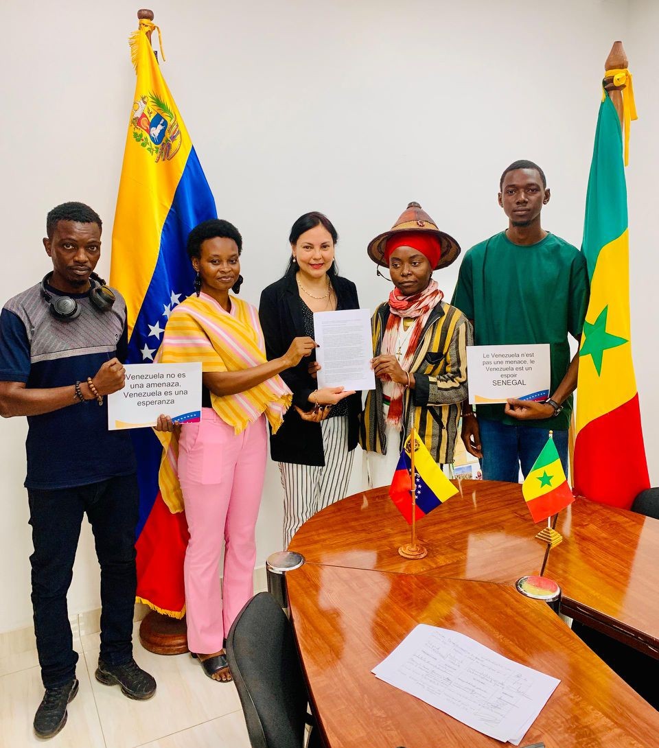 Organizaciones panafricanistas de Senegal expresan su solidaridad con Venezuela