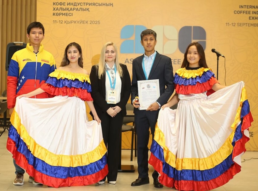 Venezuela participa en I Exposición Internacional de la Industria Cafetera "Astana Coffee Expo"