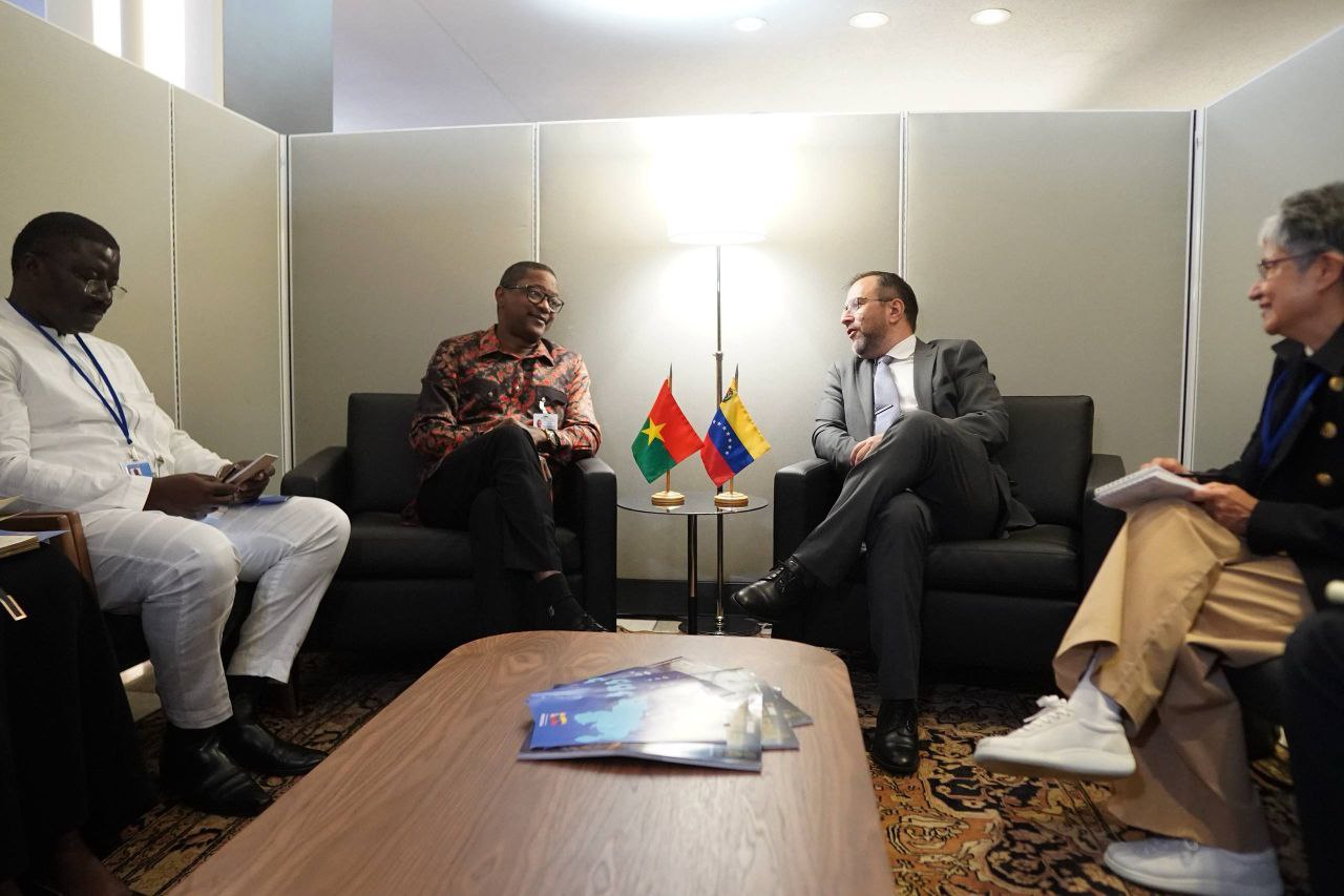 Venezuela y Burkina Faso revisan en ONU amplia gama de cooperación