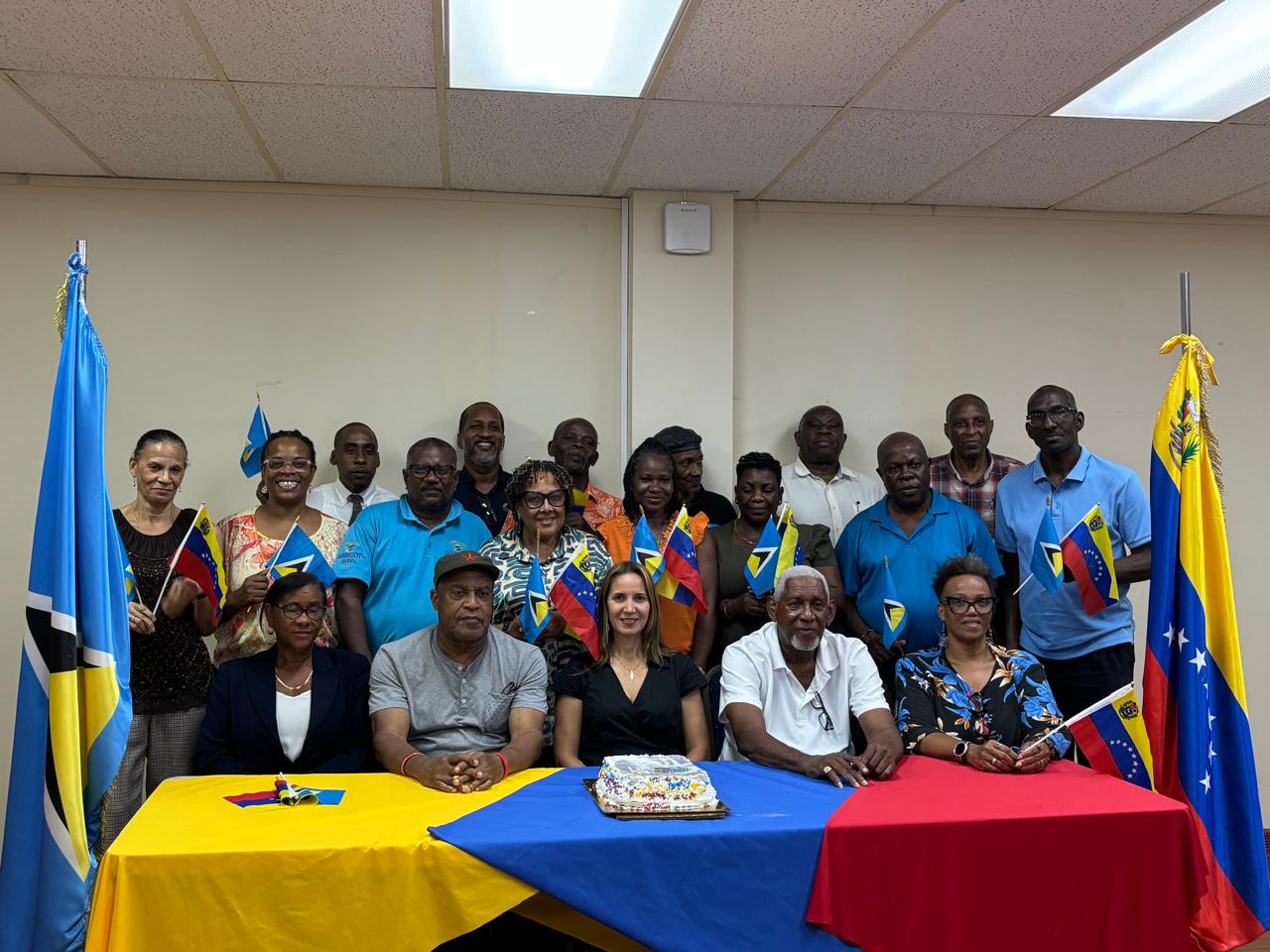 Venezuela y Santa Lucía conmemoran 46 años de relaciones diplomáticas con lanzamiento de Movimiento de Solidaridad