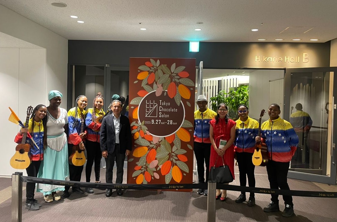 Cacao venezolano brilló en Japón de la mano de El Sistema núcleo Chuao