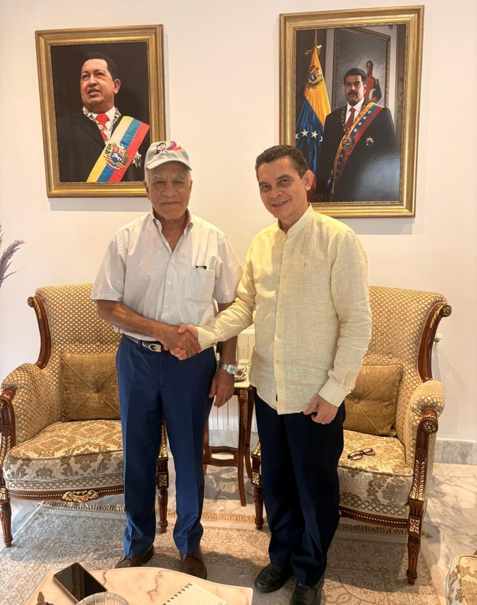 Partido Patriótico Democrático Socialista de Túnez expresa apoyo a Venezuela ante amenazas externas