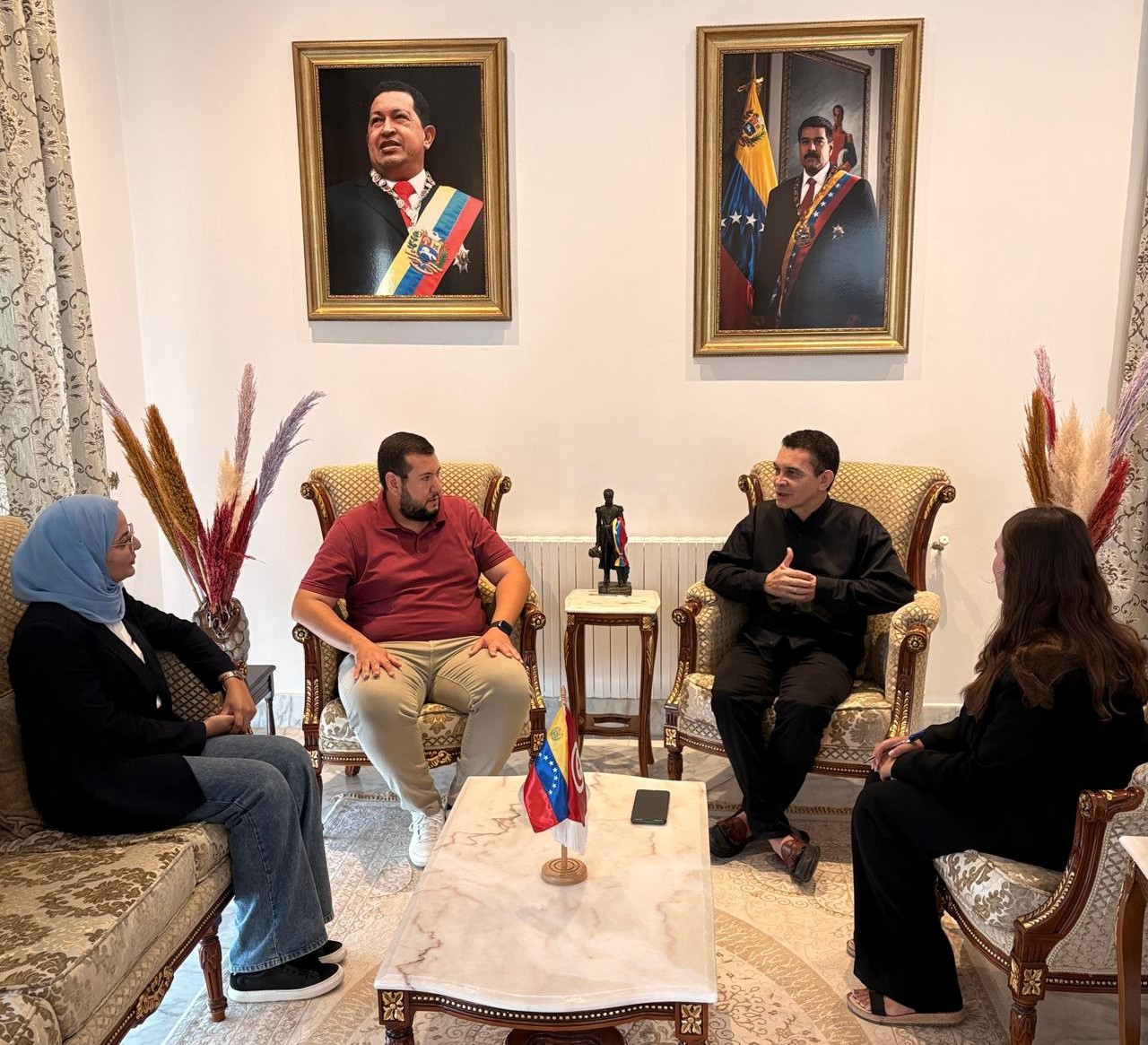 Juventud Nacionalista Árabe en Túnez reitera su solidaridad con Venezuela