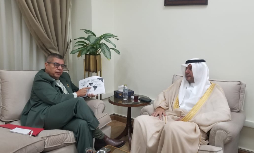 Embajador en Egipto denuncia ante Liga Árabe agresiones de EEUU en el Caribe