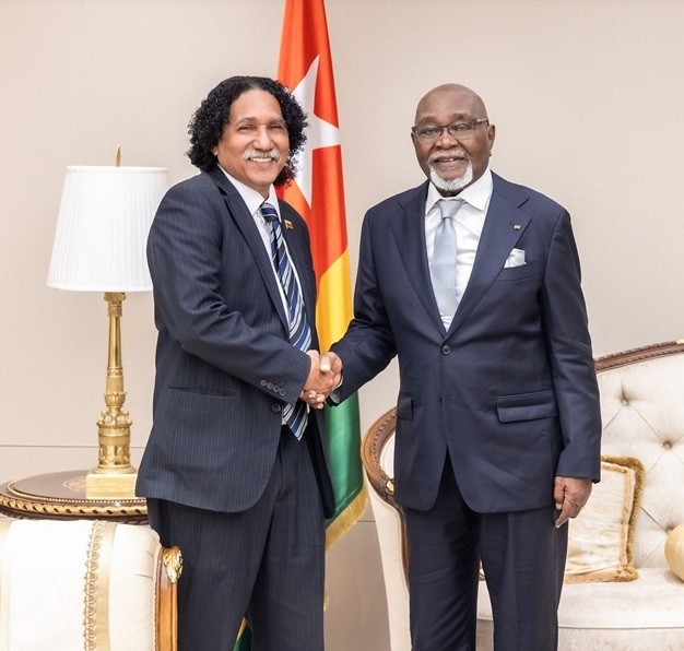 Presidente de la República Togolesa recibe Cartas Credenciales del embajador Jesús García