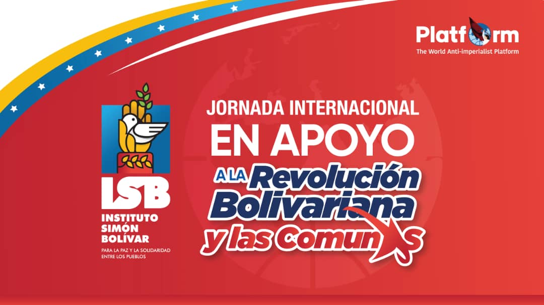 Caracas acoge primera Jornada Internacional en Apoyo a la Revolución Bolivariana y las Comunas
