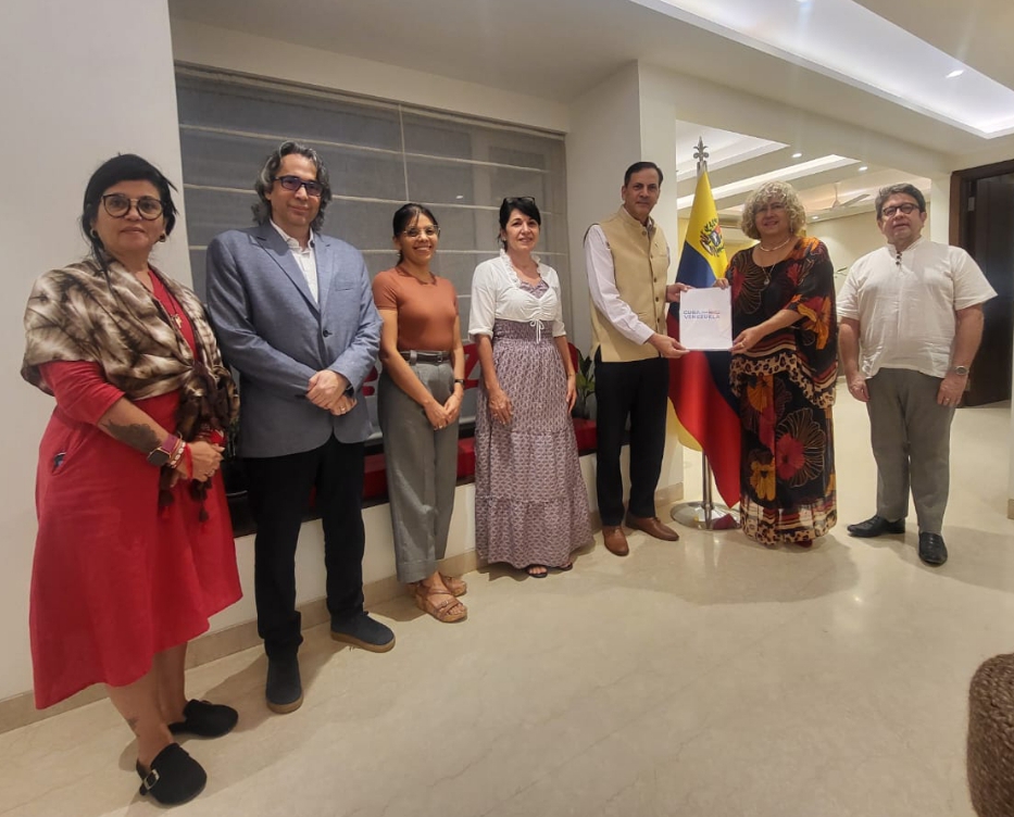 Venezuela recibe firmas de apoyo de movimientos de solidaridad de la India y Bangladesh