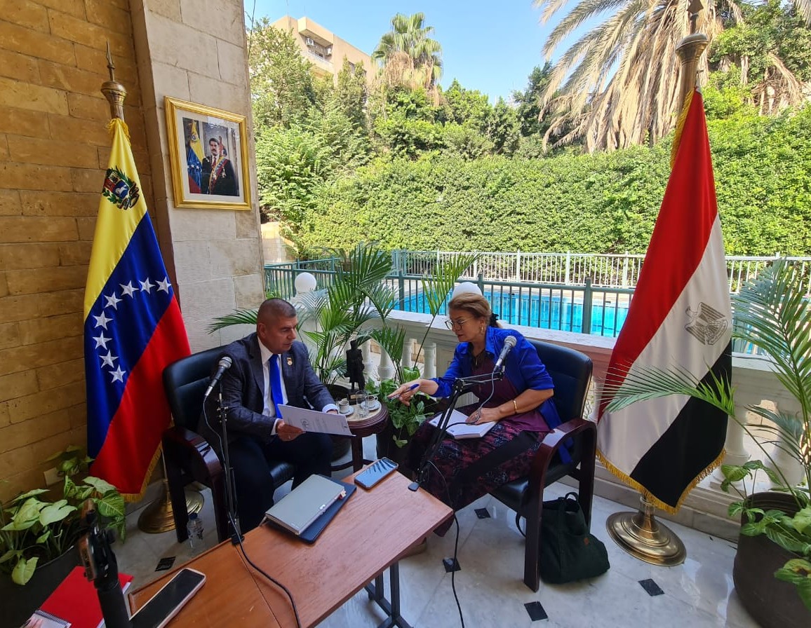 Venezuela denuncia en Egipto amenazas a su soberanía nacional