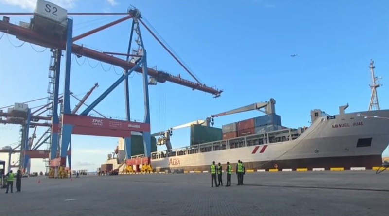 Zarpa a Cuba segundo barco con más de 2 mil 500 toneladas de ayuda humanitaria