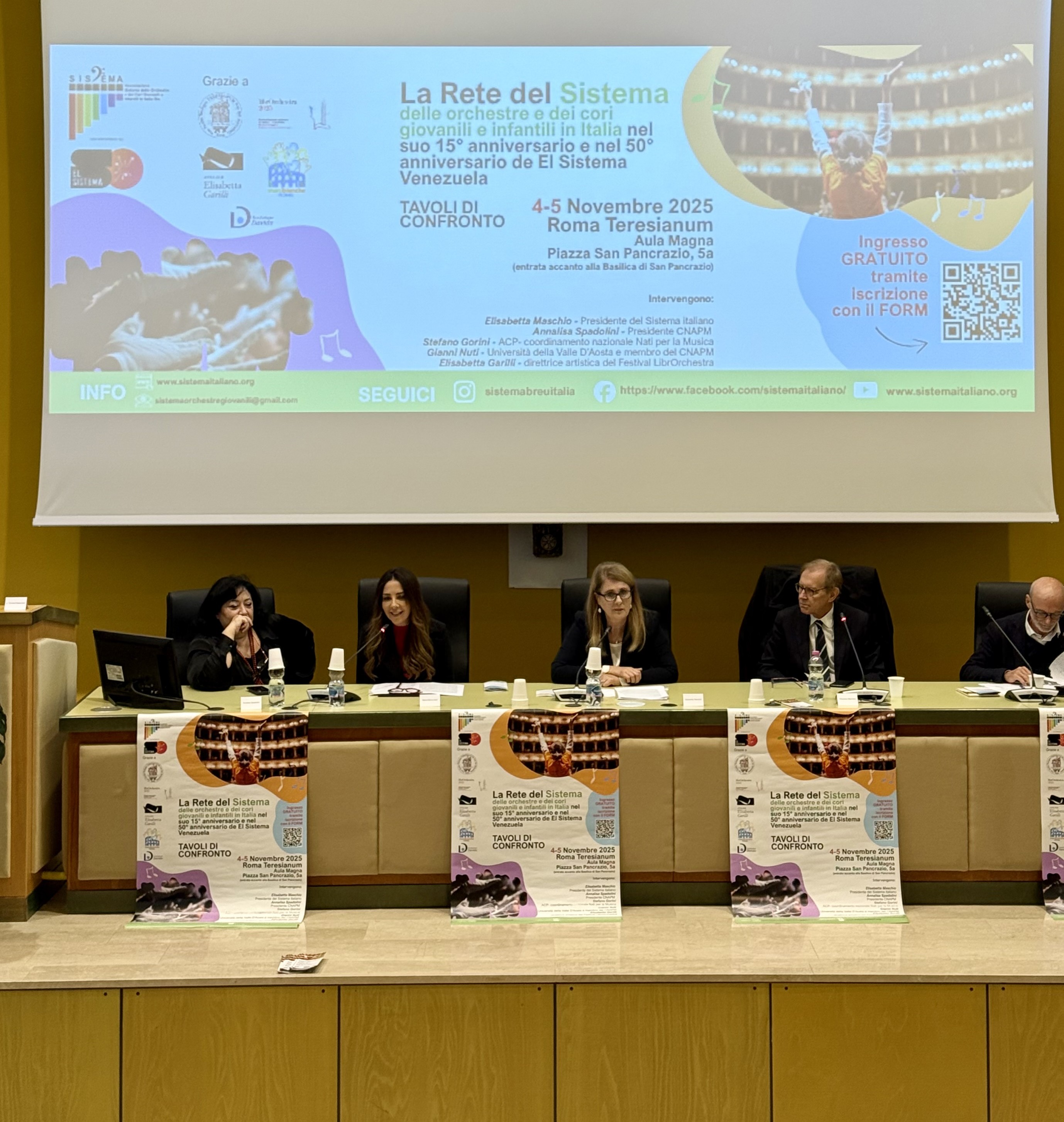 Doble celebración en Roma por el Sistema de Orquestas y Coros Juveniles e Infantiles