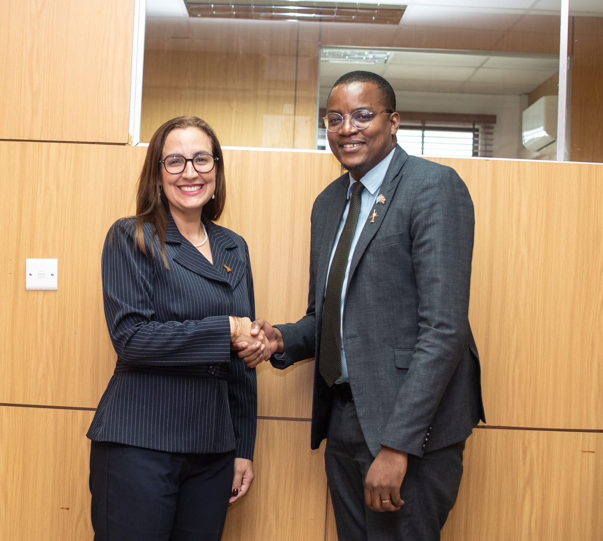 Venezuela y Botsuana abordan avance en materia de servicios aéreos