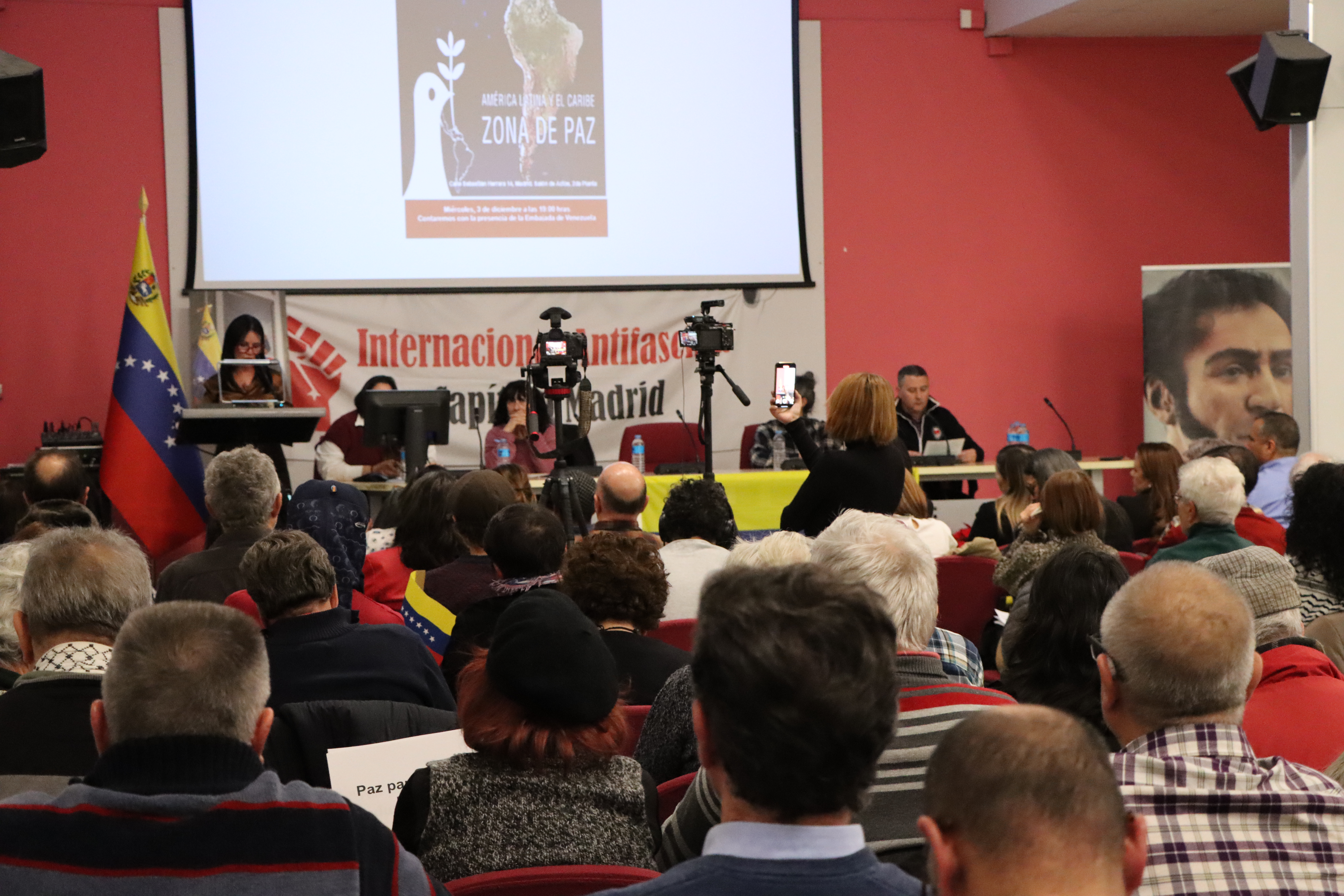 Madrid alza su voz en favor de la paz en el Caribe