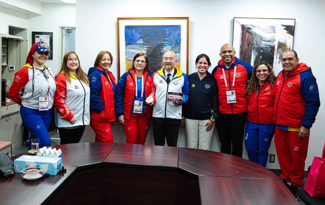 Embajada en Japón recibió a delegación venezolana participante en Juegos Sordolímpicos de Verano Tokio 2025