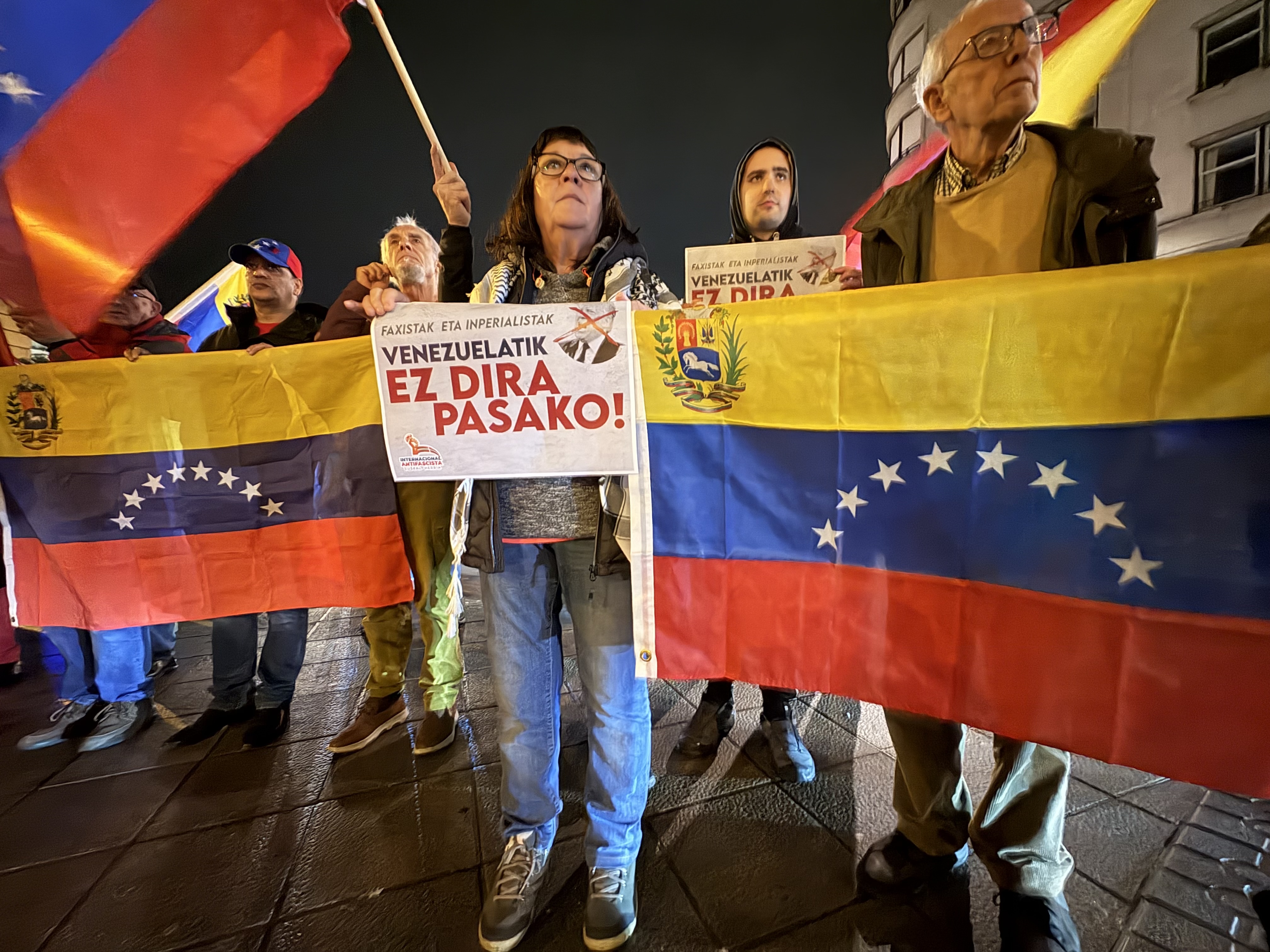 Solidaridad vasca alza su voz para apoyar a Venezuela ante amenazas imperiales