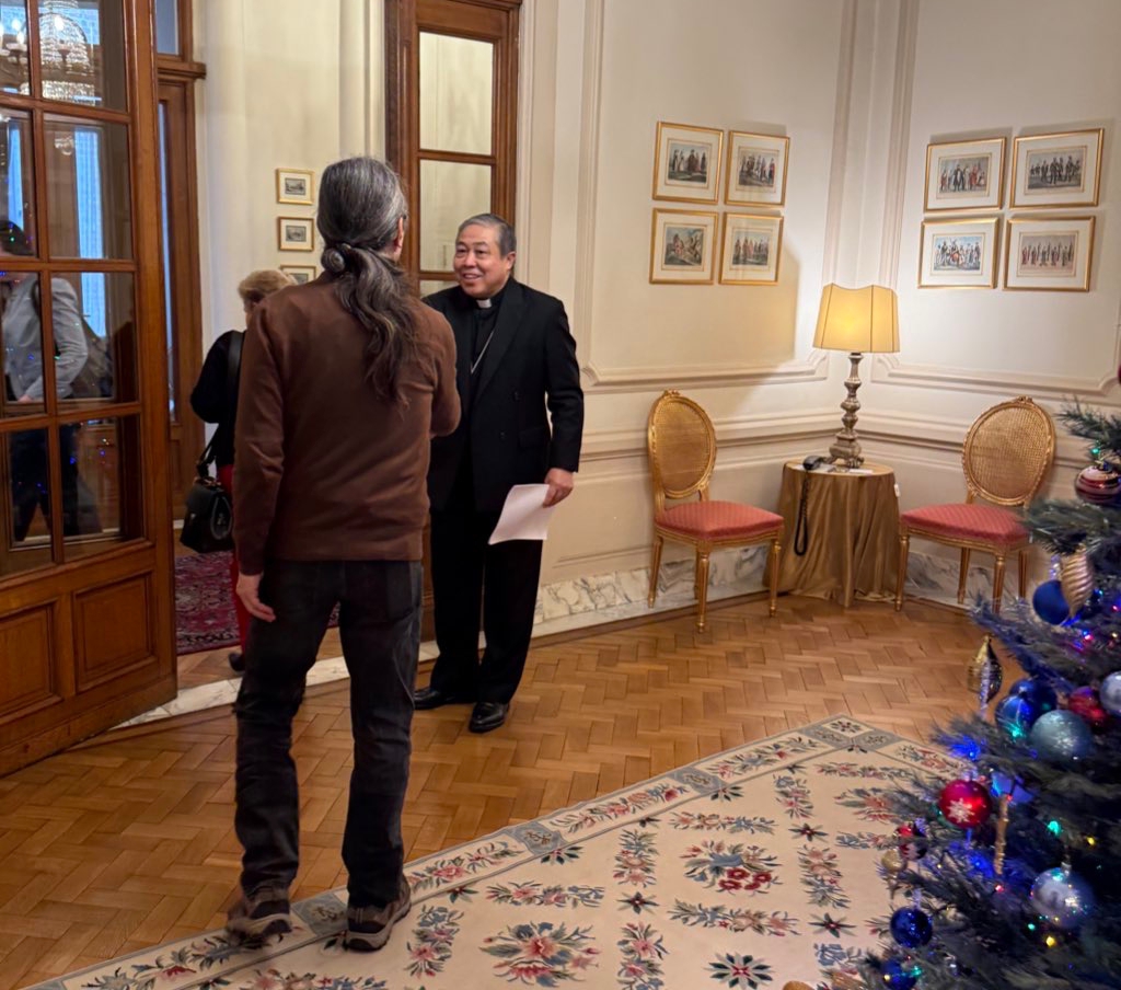 En Bruselas 26 movimientos sociales en solidaridad con Venezuela entregan carta dirigida al Papa León XIV