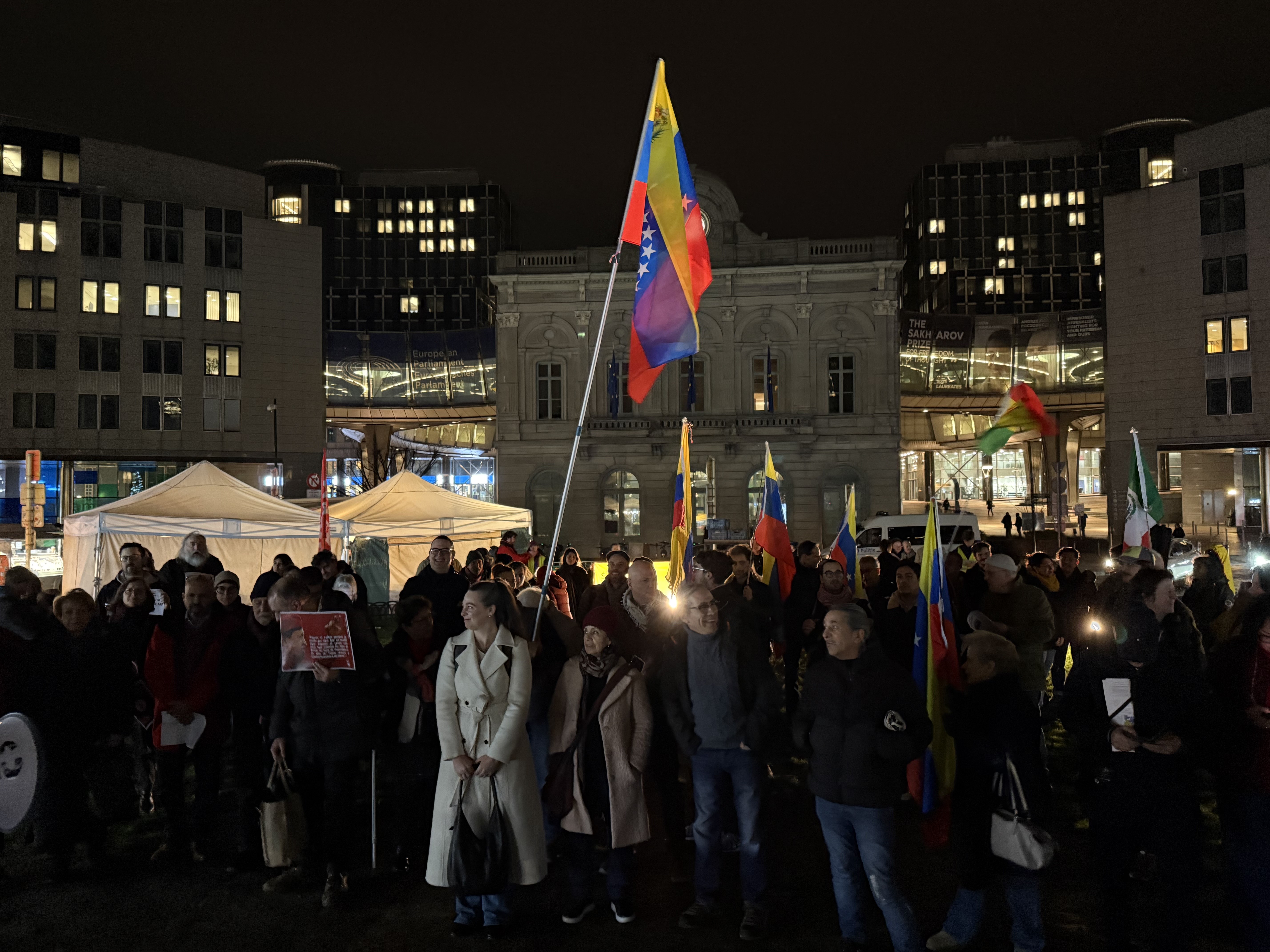 Organizaciones sociales se solidarizan con Venezuela en Bélgica