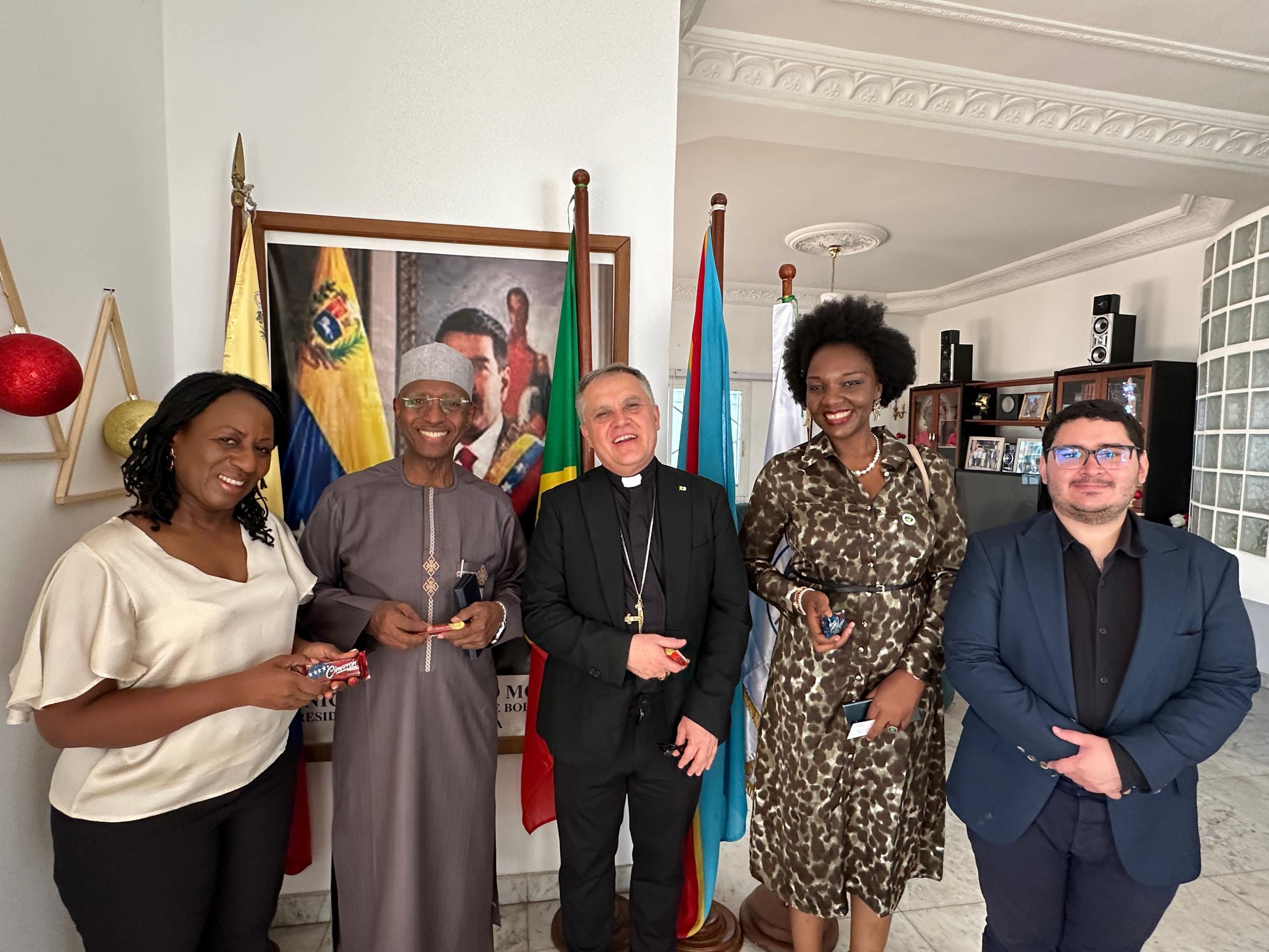 Encuentro diplomático entre Venezuela, APPO y Santa Sede en la República del Congo llama a la paz