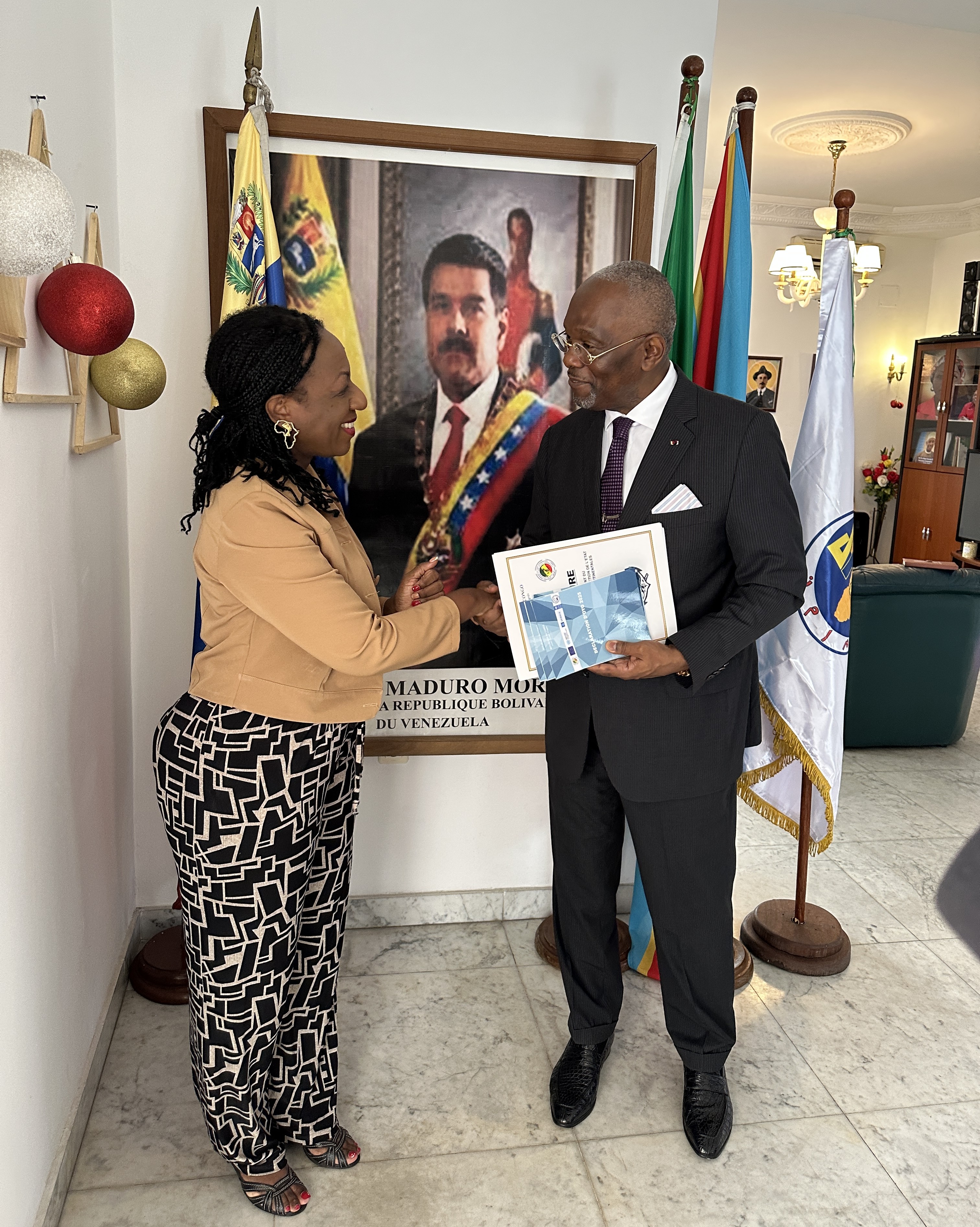 Venezuela y Congo abordan potencialidades de cooperación en materia marítima y fluvial