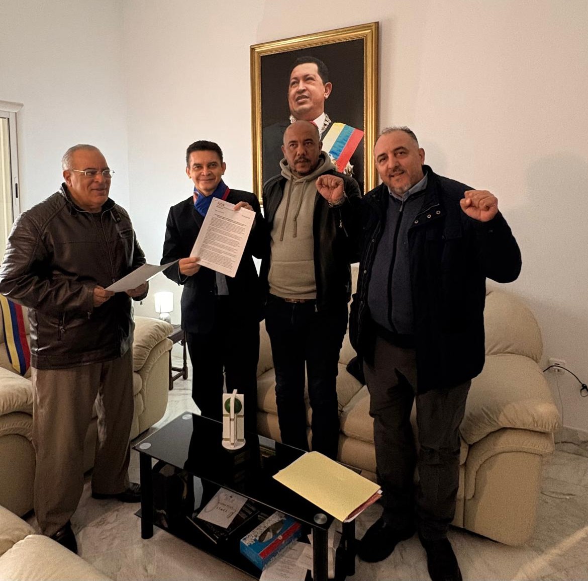 Partido Patriótico Democrático Socialista de Túnez se solidariza con Venezuela