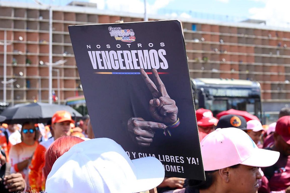 Presidenta (E) Delcy Rodríguez denuncia el bloqueo criminal que impacta a la fuerza laboral venezolana