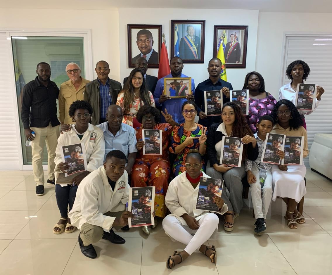 En Angola se conforma Movimiento “Bring Them Back” a 20 días del secuestro del Presidente Maduro y la Primera Dama