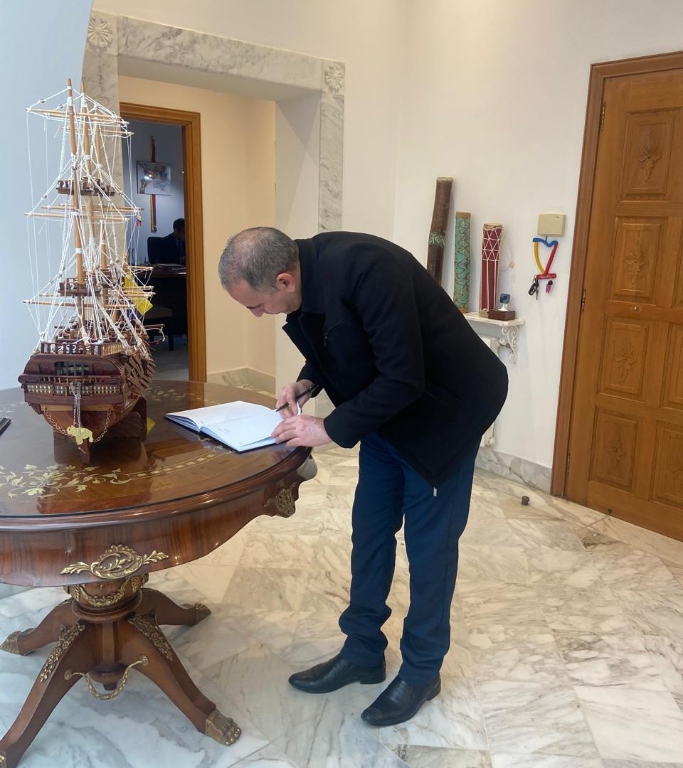 Directivos del bloque parlamentario tunecino expresan respaldo a Venezuela