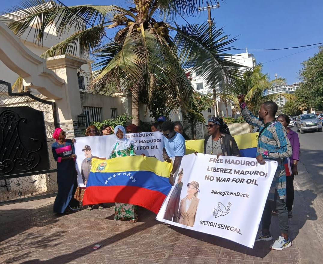 Solidaridad senegalesa se moviliza por la liberación de pareja presidencial de Venezuela