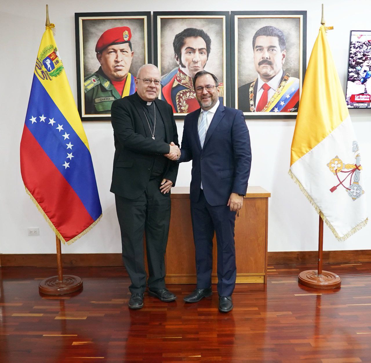 Venezuela y la Santa Sede enfatizan importancia de promover el diálogo y la reconciliación