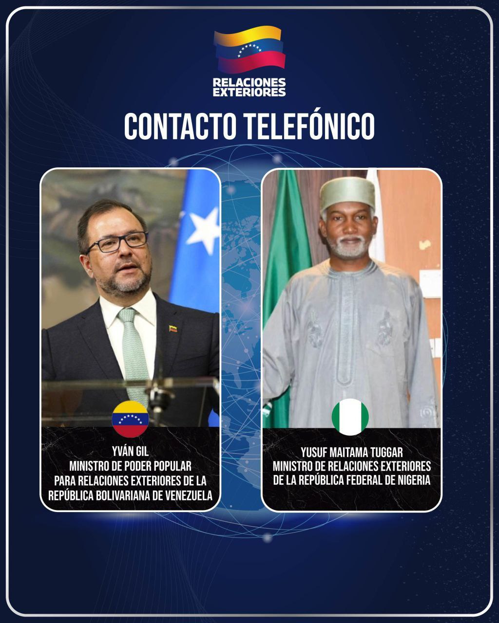 Venezuela y Nigeria exploran oportunidades de cooperación energética