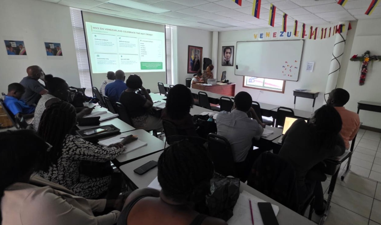 Velorio de Cruz de Mayo y Afrovenezolanidad protagonizaron jornada intercultural del IVCC